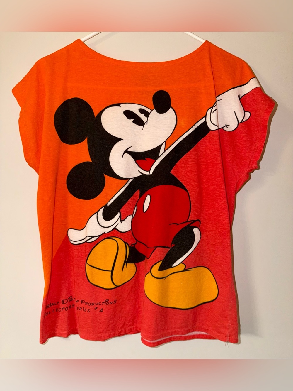 Vintage 80s Mickey & Co. J.G. Hook Colorblock T-Shirt Collectors Series #4 | Wom